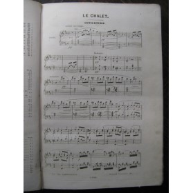 ADAM Adolphe Le Chalet Opéra Chant Piano ca1840