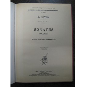 HAYDN Joseph Sonates Piano 1931