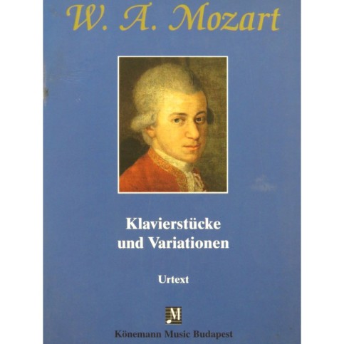 MOZART W. A. Klavierstücke und Variationen Piano 1999