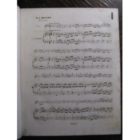 MOZART W. A. 17 Sonates Piano Violon 1852
