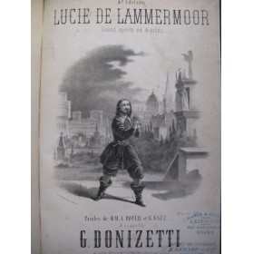 DONIZETTI Gaetano Lucie de Lammermoor Opéra ca1870