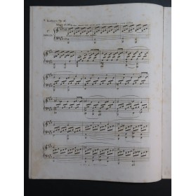 BEETHOVEN Sonate op 27 No 1 Piano ca1840