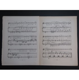 BOÏTO Arrigo Méphistophélès Romance Chant Piano 1883