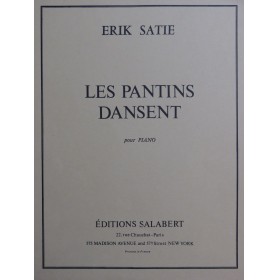 SATIE Erik Les Pantins Dansent Piano