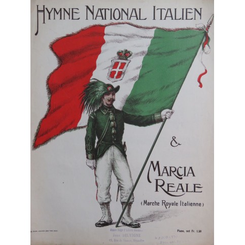 Hymne National Italien Marcia Reale Piano
