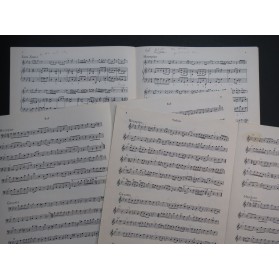 TELEMANN G. P. Suite G moll Suite G minor Piano Violon Basse 1961