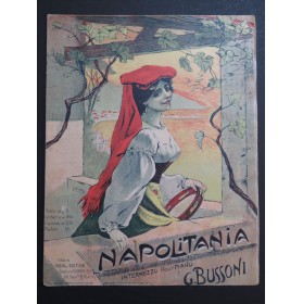 BUISSONI G. Napolitania Piano 1909