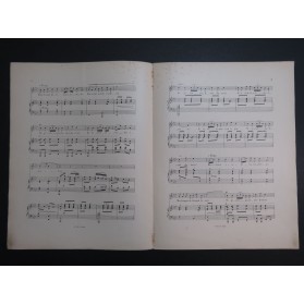 CHAMINADE Cécile Si j'étais Jardinier Chant Piano ca1894