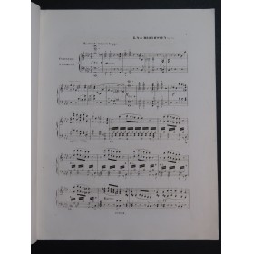 BEETHOVEN Egmont op 84 Ouverture Piano ca1842