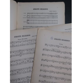 TOLHURST Henry Andante Religioso Piano Orgue Violon ou Violoncelle