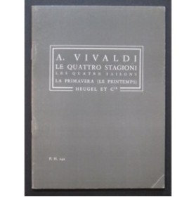 VIVALDI Antonio Le Quattro Stagioni Les 4 Saisons La Primavera Orchestre 1987
