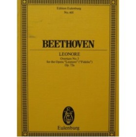BEETHOVEN Leonore Ouverture No 3 Orchestre