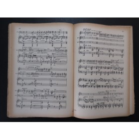 BACHELET Alfred Un Jardin sur l'Oronte Opéra Chant Piano 1932