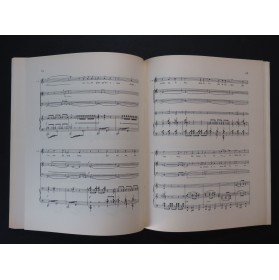 ROUSSEL Albert Padmavati Opéra Chant Piano 1952