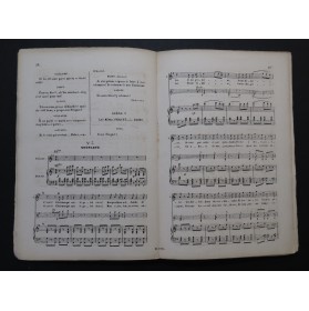 OFFENBACH Jacques La Chanson de Fortunio Opéra Chant Piano ca1861