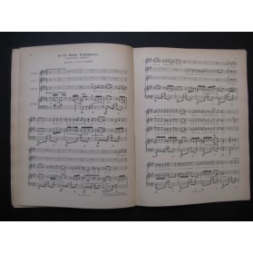 MATHÉ Édouard Les Linottes Opérette Chant Piano 1923