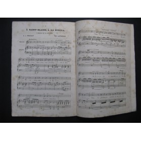LEFEBVRE Charles Six Poésies Dédicace Chant Piano 1873