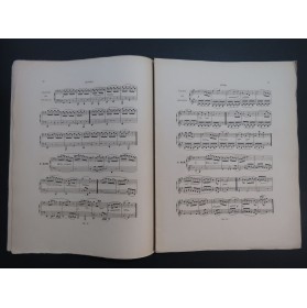 WEBER 6 Pièces Faciles op 3 Livre 2 Piano 4 Mains XIXe