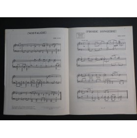 SATIE Erik Musiques Intimes et Secretes Piano 1968