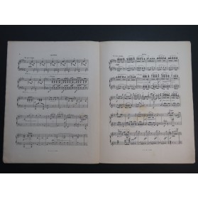 CHABRIER Emmanuel Habanera Piano 4 mains 1888