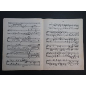 LISZT Franz Consolations Piano 1926