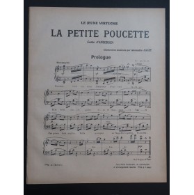 D'ARCT Alexandre La Petite Poucette Andersen Piano