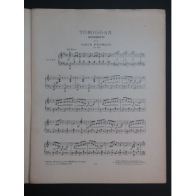 FREMAUX Louis Toboggan Piano 1907