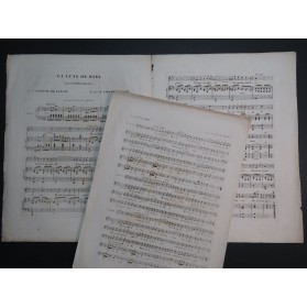 LAIR DE BEAUVAIS Alfred La Lune de Miel Chant Piano ca1850