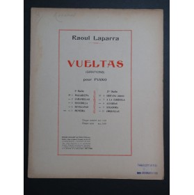 LAPARRA Raoul Muneira Piano 1928