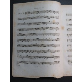 BRUNI A. B. Six Duos op 11 2e Violon XVIIIe