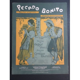 GARELLI Cyriaque Pecado Bonito Maxixe Brésilienne Danse Piano 1914