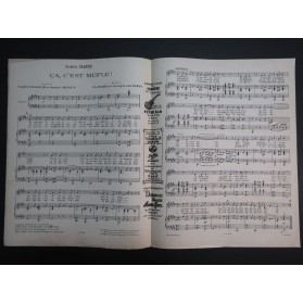 PARÈS Ph. et VAN PARYS Georges Ça, c'est Mufle ! Chant Piano 1928