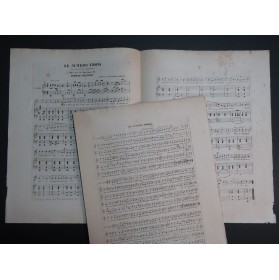 LHUILLIER Edmond Le Numéro Trois Chant Piano XIXe siècle