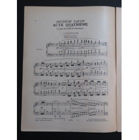 BOÏTO Arrigo Méphistophélès La Nuit du Sabbat classique Chant Piano