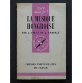 VIGUÉ Jean GERGELY Jean La Musique Hongroise 1959