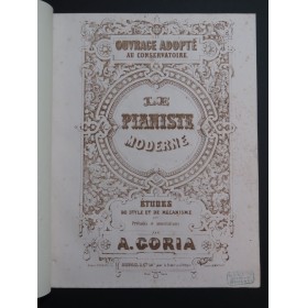 GORIA Alexandre Danse Villageoise 2e Etude Piano ca1855