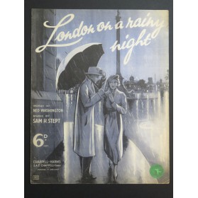STEPT Sam H. London on a rainy night Chant Piano 1934