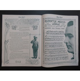 Paris qui Chante Numéro de Noël Chant Piano 1908