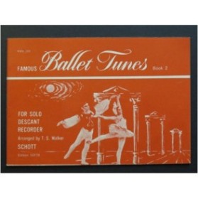 Famous Ballet Tunes Book 2 Solo Descant Recorder Flûte à bec