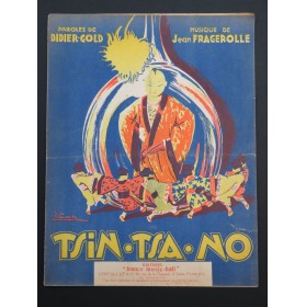 FRAGEROLLE Jean Tsin-Tsa-No Chant Piano 1926