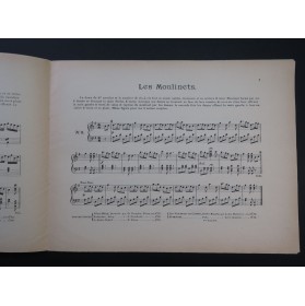 JOUVE Edouard Les Lanciers Quadrille Anglais Danse Piano