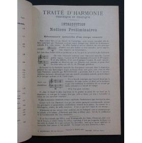 DUBOIS Théodore Traité d'Harmonie Théorique et Pratique