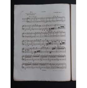 HAYDN Joseph Quatuor op 50 No 4 Piano 4 mains ca1855