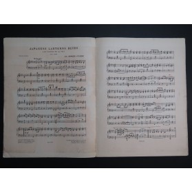 BOREL-CLERC Charles Japanese Lanterne Blues Piano 1923