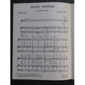 Seize Tonnes Sixteen Tons Merle Travis Chant Piano
