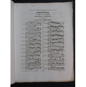 CLÉMENTI Muzio Collection des Oeuvres 5e Livraison Piano ca1845