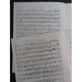 ROLLA Alessandro Trois Quatuors Violon Alto ca1812