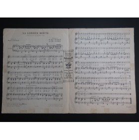 VAN PARYS Georges PARÈS Philippe La Longue Route Chant Piano 1927