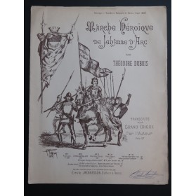 DUBOIS Théodore Marche Héroïque de Jeanne d'Arc Grand Orgue 1888