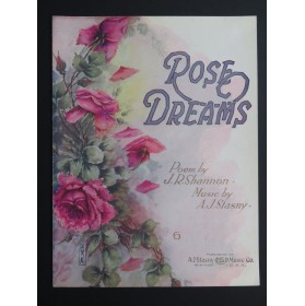STASNY A. J. Rose Dreams Chant Piano 1922